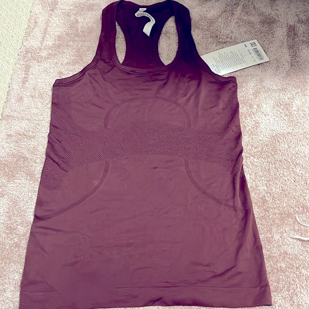 NWT lululemon swiftly tech racer back
